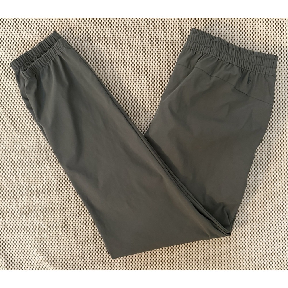 All In Motion Mens Athletic Jogger Pants Size L Green Lightweight 4 Way Stretch